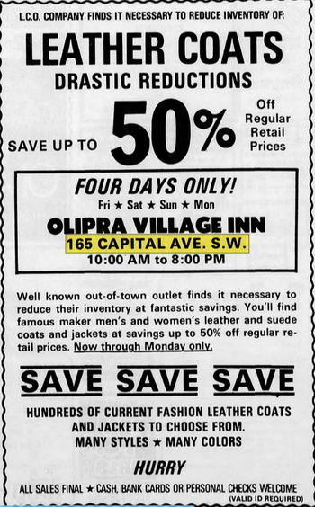 Econo Lodge (Village Inn) - Aug 28 1976 Article